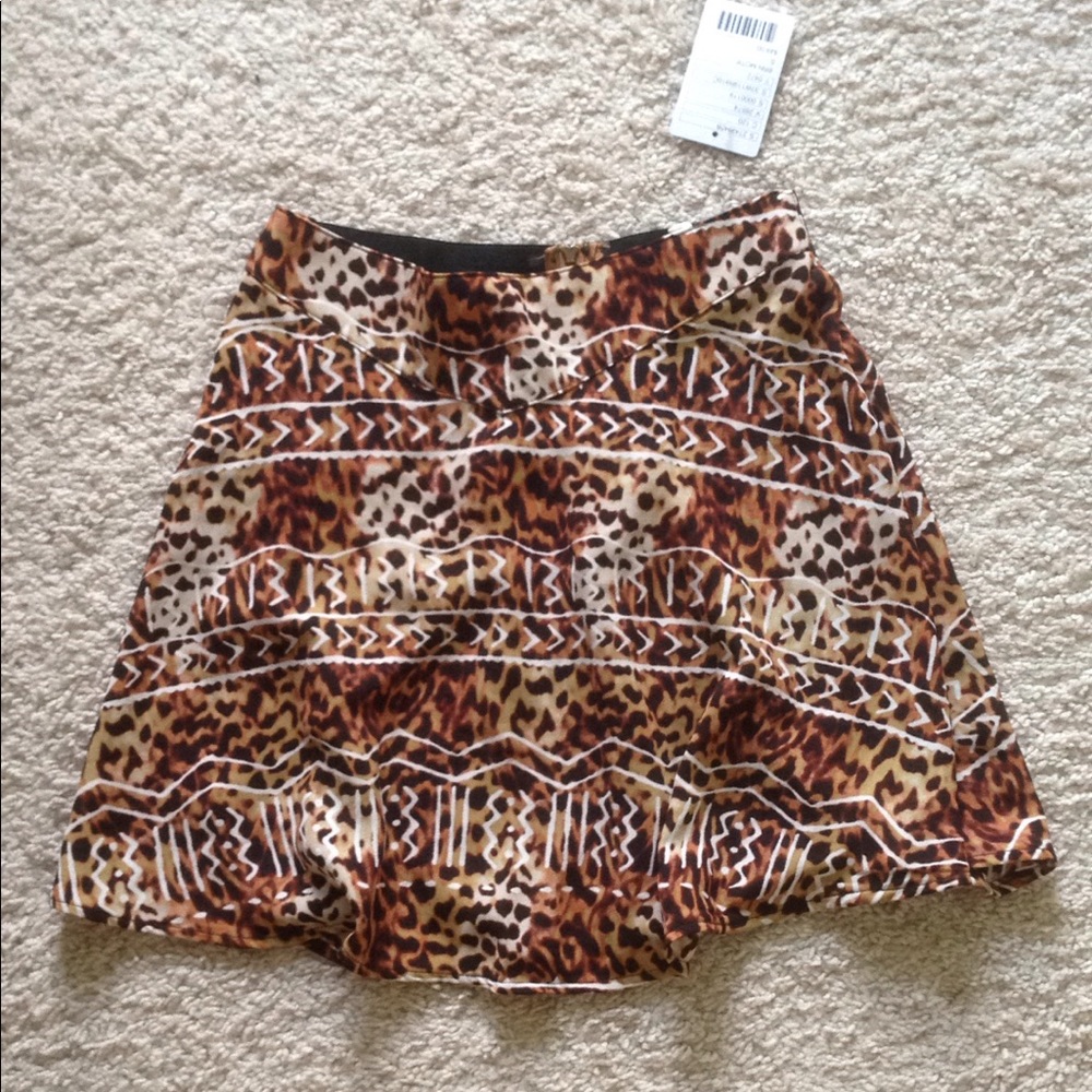Urban Outfitters: Cheetah Print Mini Skirt